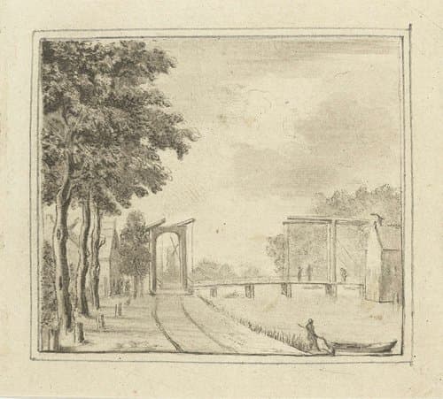 Gezicht op Nederhorst ten Berg by Jurriaan Cootwijck