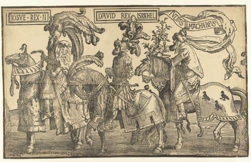 De helden Jozua by Lucas van Leyden