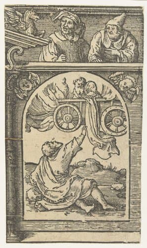 Hemelvaart van Elia by anonymous