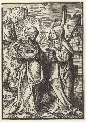 Visitatie by Jacob Cornelisz van Oostsanen