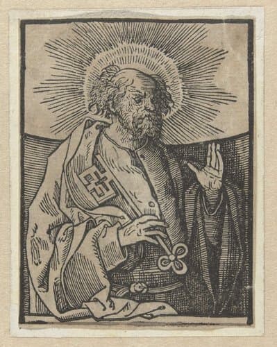 De apostel Petrus by anonymous