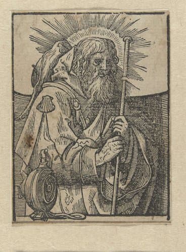 De apostel Jakobus Major by anonymous