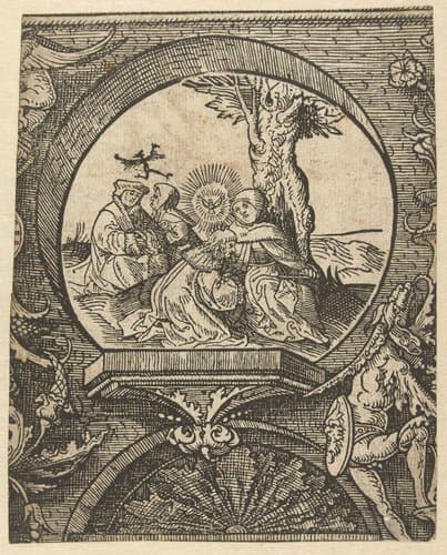 De biecht by Jacob Cornelisz van Oostsanen
