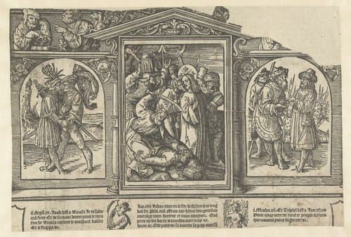 De Judaskus by Jacob Cornelisz van Oostsanen