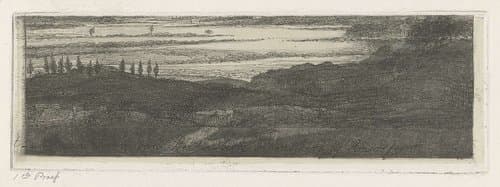 Landschap rond Amersfoort by Jacobus Ludovicus Cornet