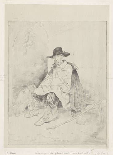 Rustende reiziger by Jacobus Ludovicus Cornet