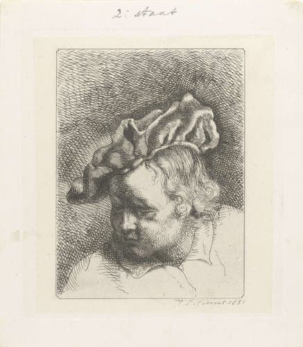 Jongetje met hoed by Jacobus Ludovicus Cornet