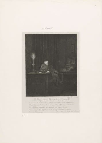 Portret van Humbert de Superville by Jacobus Ludovicus Cornet