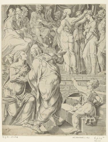 Christus aan het volk getoond (Ecce Homo) by Cornelis Cort