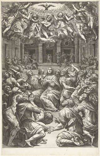 Uitstorting van de Heilige Geest by anonymous
