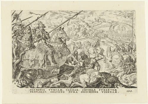 Ontzet van Wenen by Dirck Volckertsz. Coornhert
