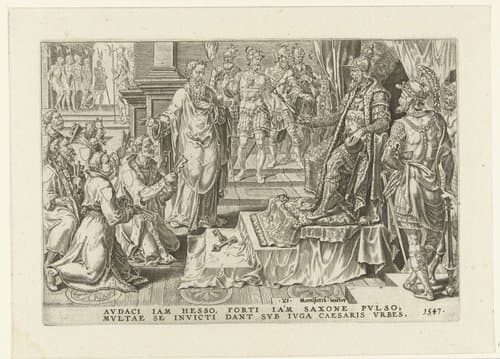 Onderwerping van zes Duitse steden, 1547