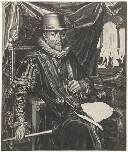 Portret van Willem I, prins van Oranje by Willem Jacobsz Delff