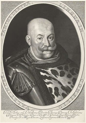 Portret van Christoph Radziwill by Willem Jacobsz Delff