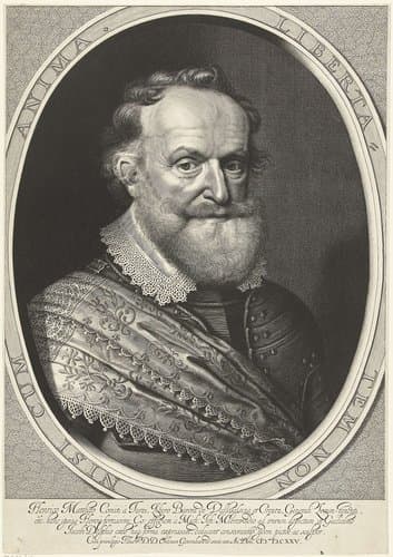 Portret van Henrik Matthias, graaf van Thurn by Willem Jacobsz Delff