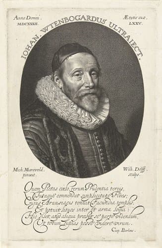 Johannes Wtenbogaert by Willem Jacobsz Delff