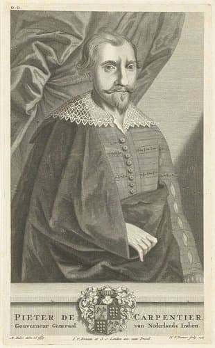 Portret van Pieter de Carpentier by Hendrik Frans Volkert Diamaer