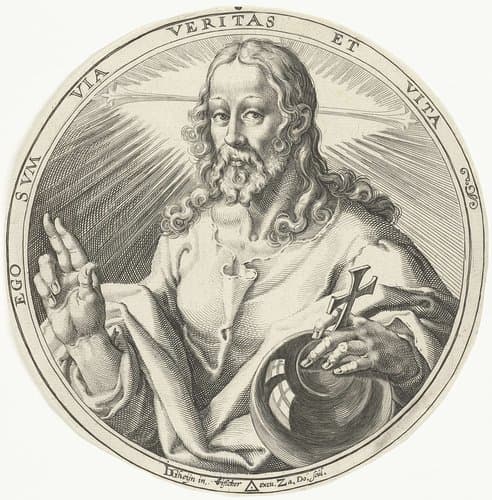 Christus als Salvator Mundi by Zacharias Dolendo