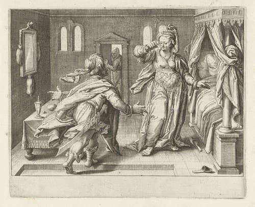 Lucia steekt haar ogen uit by Zacharias Dolendo