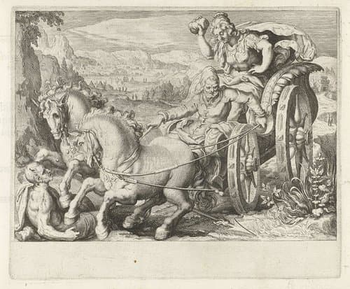 Beronica oefent wraak met een steen by Zacharias Dolendo