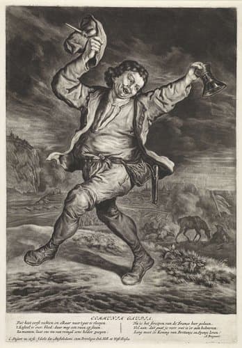 De vrolijke patriot by Cornelis Dusart