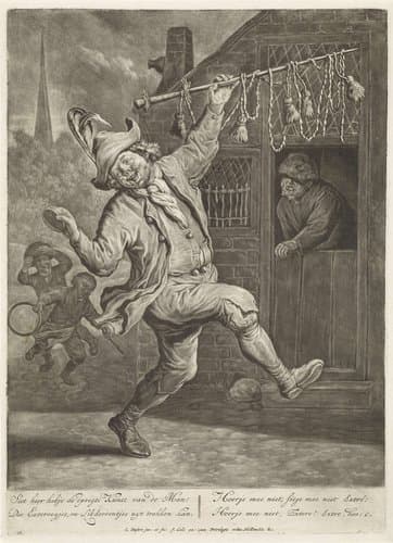De likdoornsnijder by Cornelis Dusart