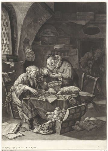 De volwassenheid by Cornelis Dusart