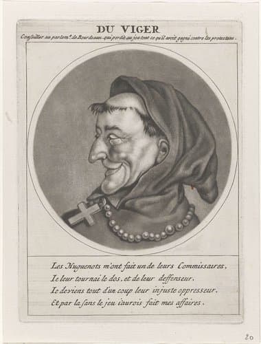 Les Héros de la Ligue ou La Procession Monacale, conduitte par Louis XIV pour la Conversion des Protestans de son Royaume by Jacob Gole