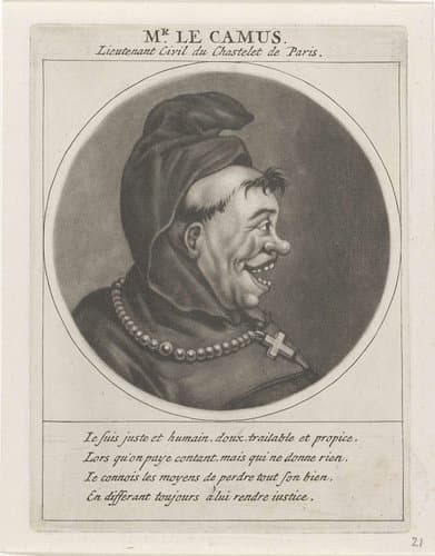 Portret van Nicolas Le Camus by Jacob Gole