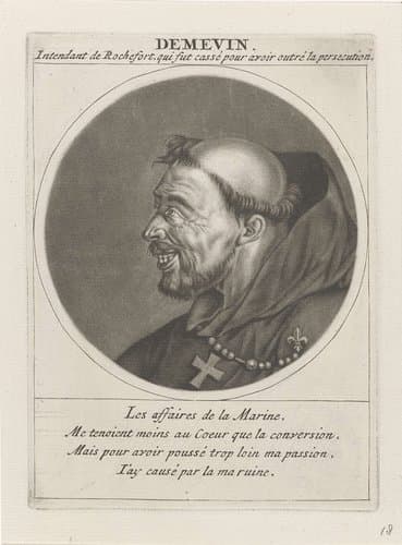 Les Héros de la Ligue ou La Procession Monacale, conduitte par Louis XIV pour la Conversion des Protestans de son Royaume by Jacob Gole