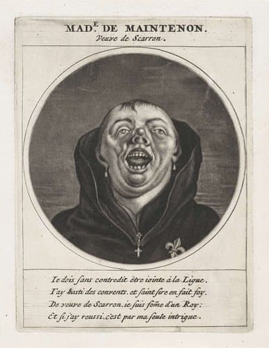 Portret van Madame de Maintenon by Jacob Gole
