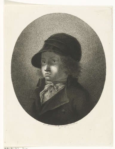 Portret van de zoon van Dirk Langendijk by Joannes Bemme