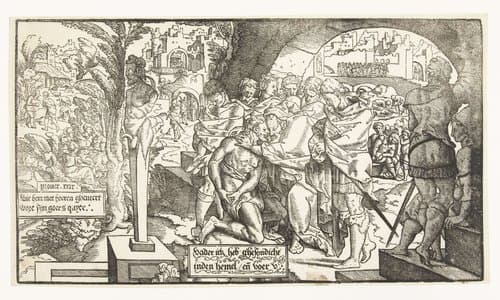 De terugkeer van de verloren zoon by Jan van Scorel