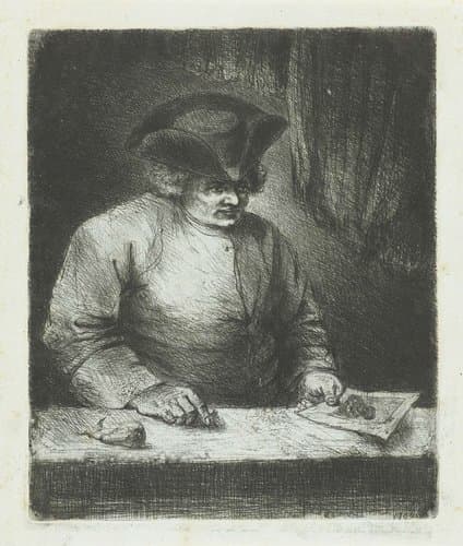 Portret van Hendrik Chalon by Jan Chalon