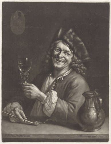 Portret van Pieter Gerritsz. van Roestraeten by Abraham Bloteling