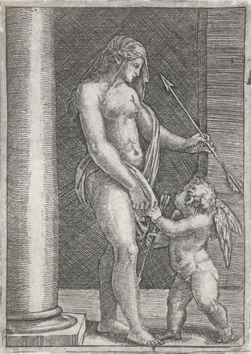 Venus en Cupido by anonymous