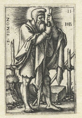 S. Simon by Hans Sebald Beham