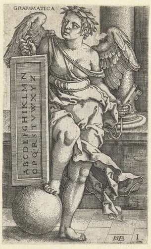 Grammatica by Hans Sebald Beham