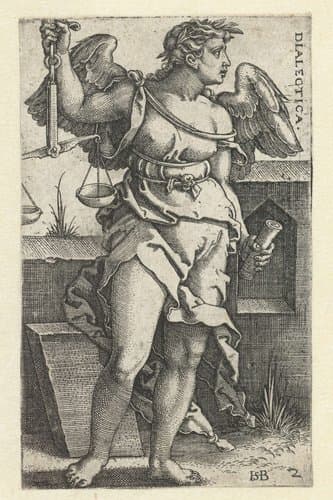 Zeven Vrije Kunsten by Hans Sebald Beham