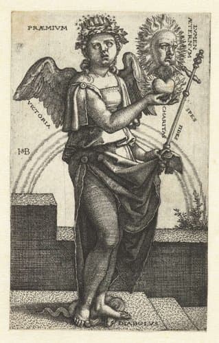 Allegorie op het Christendom by Hans Sebald Beham