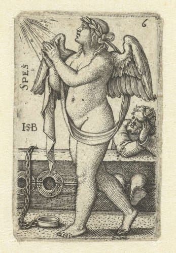 Hoop (Spes) by Hans Sebald Beham