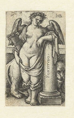Kracht (Fortitudo) by Hans Sebald Beham