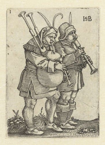 Boerenfeest by Hans Sebald Beham