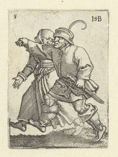 Boerenfeest by Hans Sebald Beham