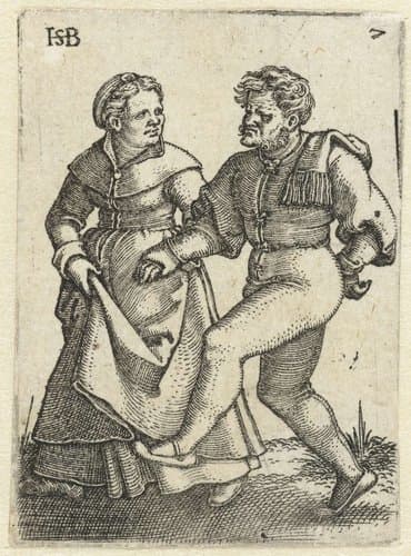 Boerenfeest by Hans Sebald Beham