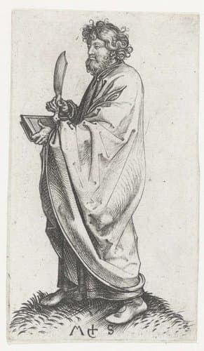 Apostel Bartholomeus by Martin Schongauer
