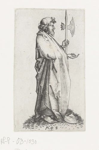 Apostel Mattheüs by Martin Schongauer