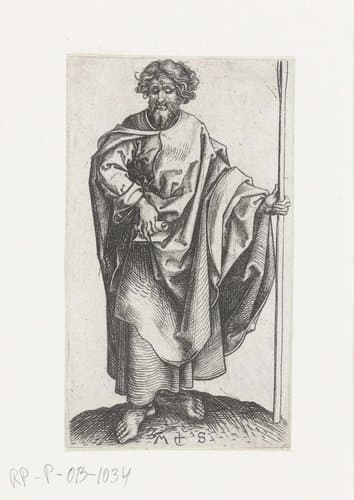 Apostel Thomas by Martin Schongauer