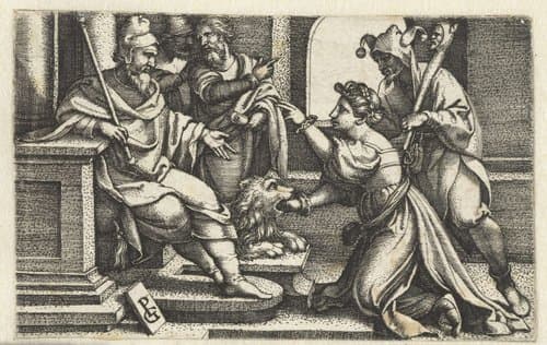 Bocca della Verità by Georg Pencz