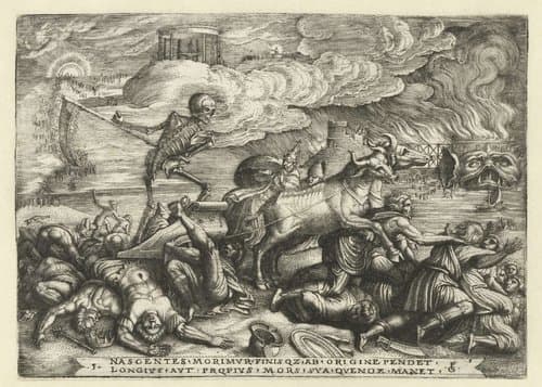 Triomf van de Dood by Georg Pencz